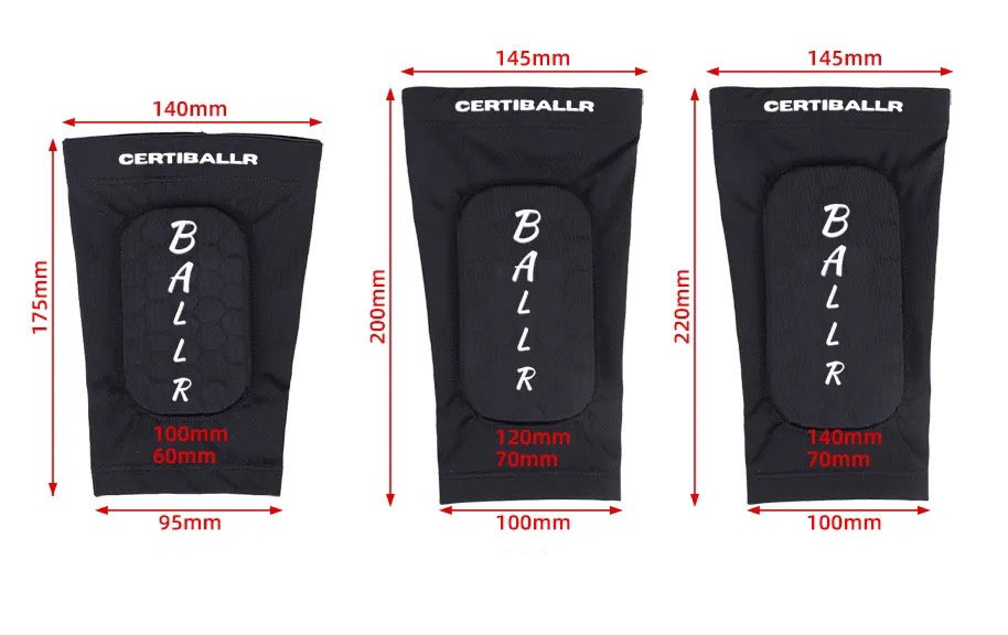 BALLR Mini Shin Pad Sleeve